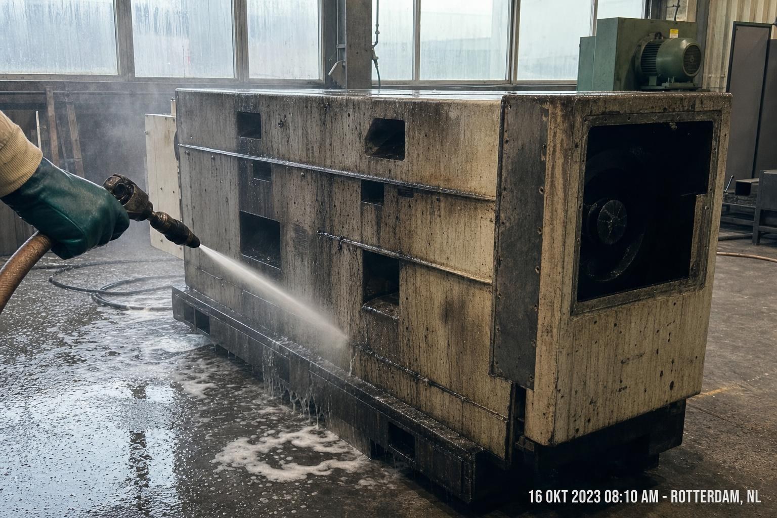 Alkalische ontvetter: het werkpaard voor olie, vet en roet - industriële ontvetter
